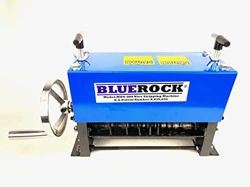 דגם Stripinator MWS-808 מחזרת מכונת חשפנית נחושת מחזקת נחושת על ידי כלי Bluerock