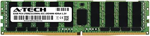 זיכרון זיכרון A-Tech 32GB עבור SuperMicro SYS-6029U-E1CR4T-DDR4 2133MHz PC4-17000 עומס ECC מופחת LRDIMM 4DRX4 1.2V-שרת יחיד