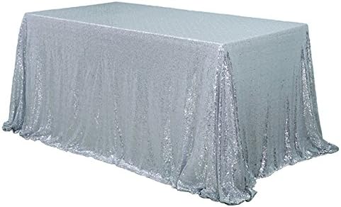 Trlyc Silver Fearcin שולחן שולחן 60x120 אינץ