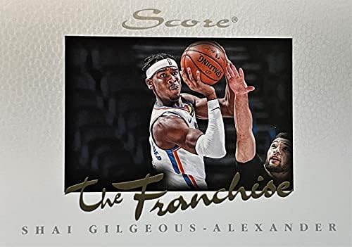 2020-21 ציון פאניני - הזכיינית - Shai Gilgeous -alexander כרטיס כדורסל - מהדורה מוגבלת עם 2269 בלבד - אוקלהומה סיטי